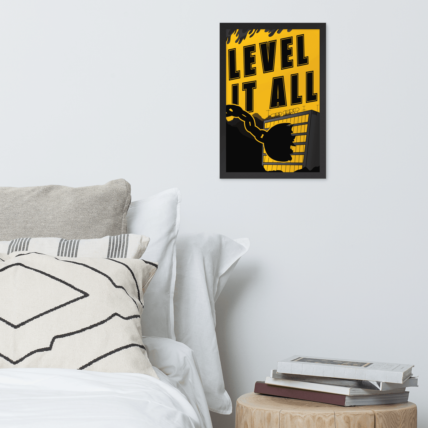 LEVEL IT ALL Framed Poster - NeoRebellion