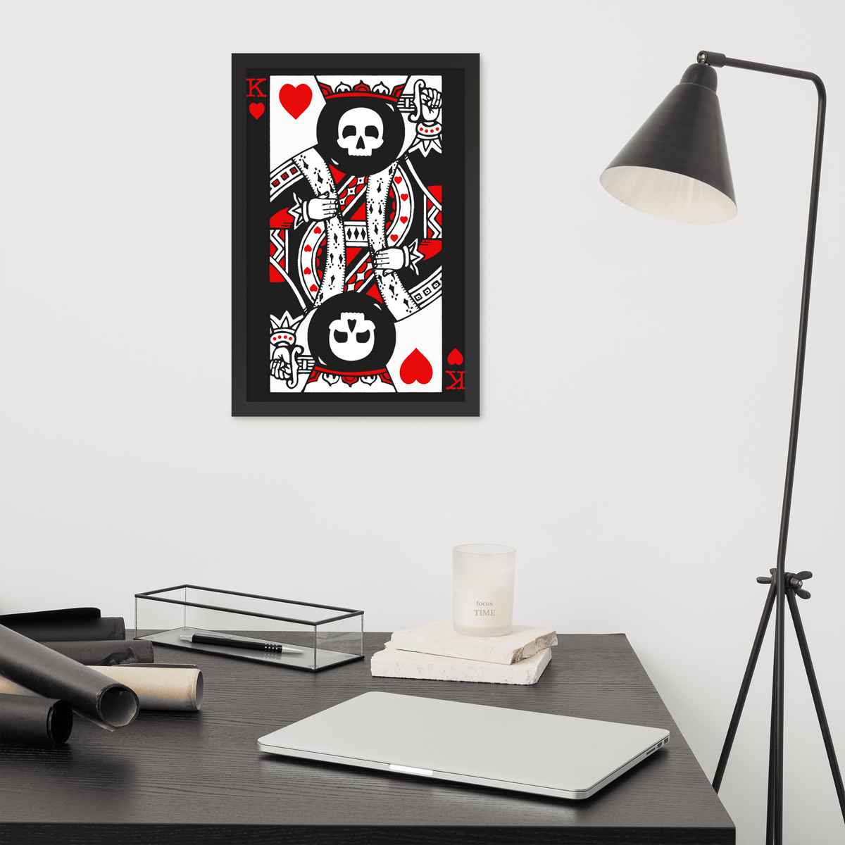 King Rob Framed Poster