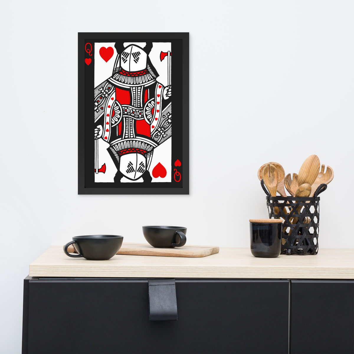 Queen Oz Framed Poster