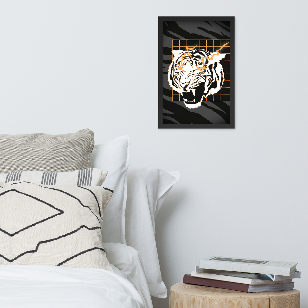 Tigerspace Framed Poster