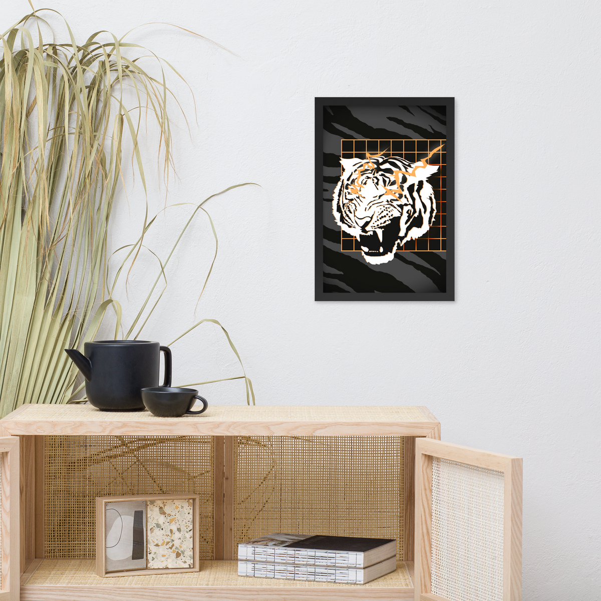 Tigerspace Framed Poster