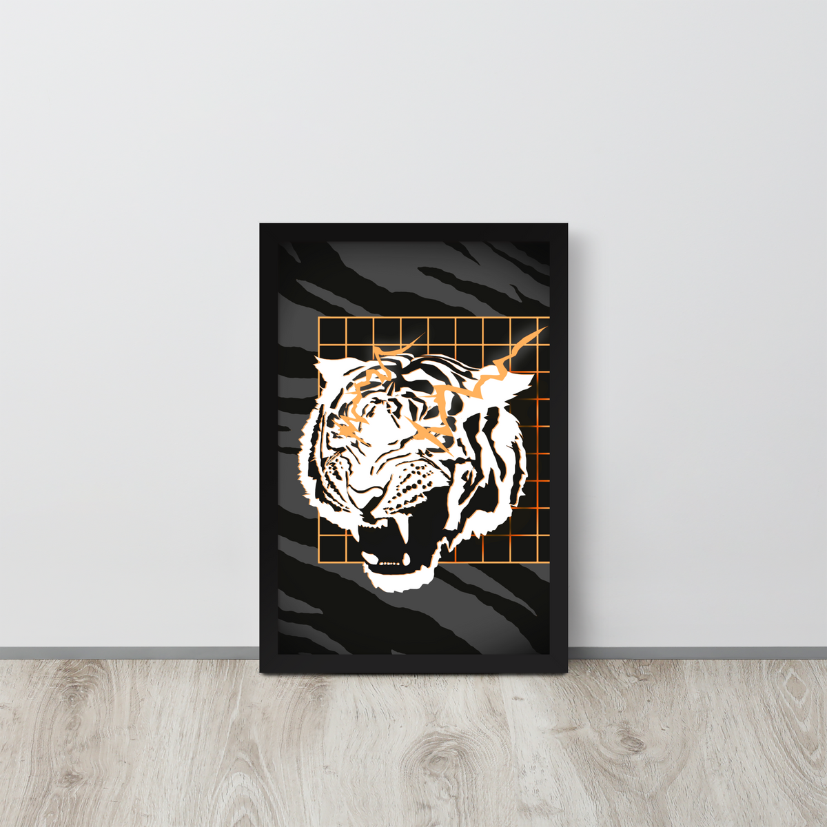 Tigerspace Framed Poster
