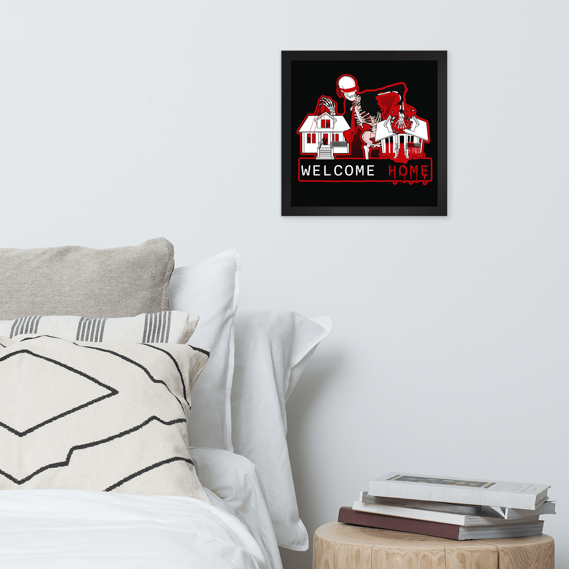 Welcome Home Framed Poster - NeoRebellion