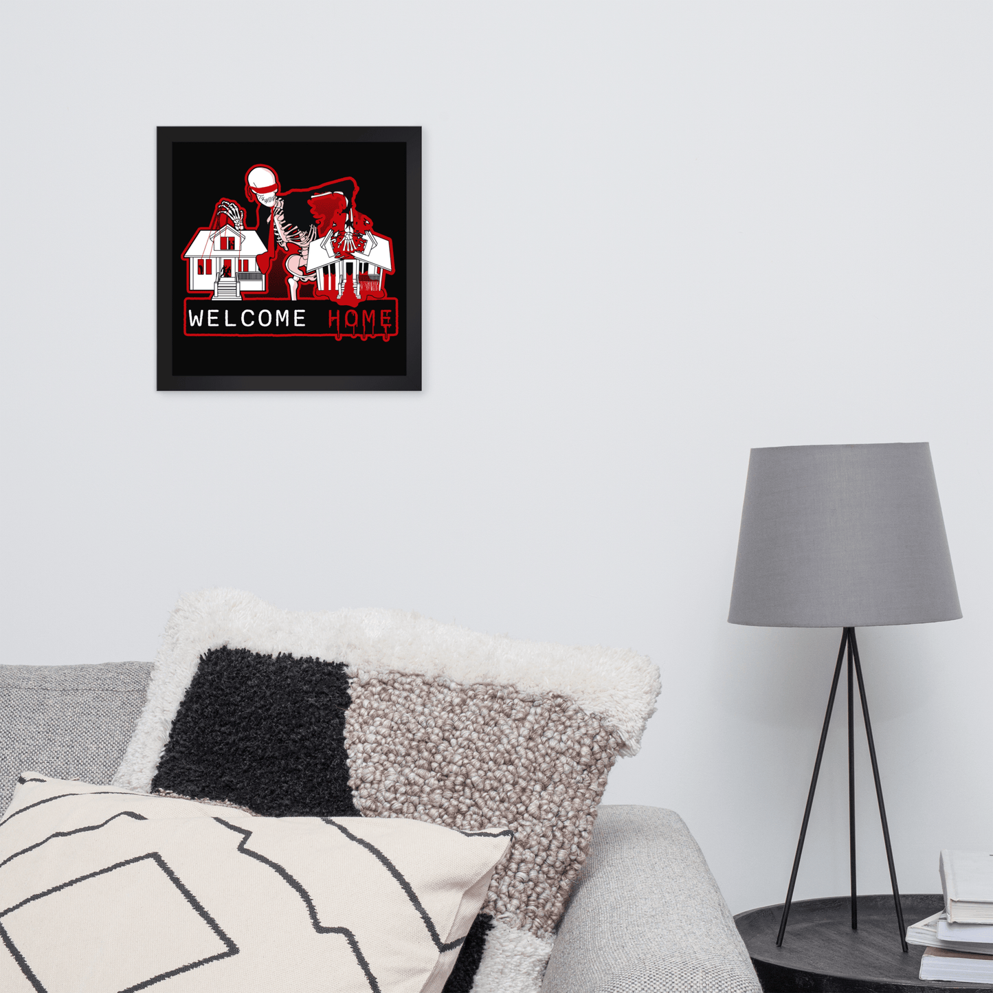 Welcome Home Framed Poster - NeoRebellion