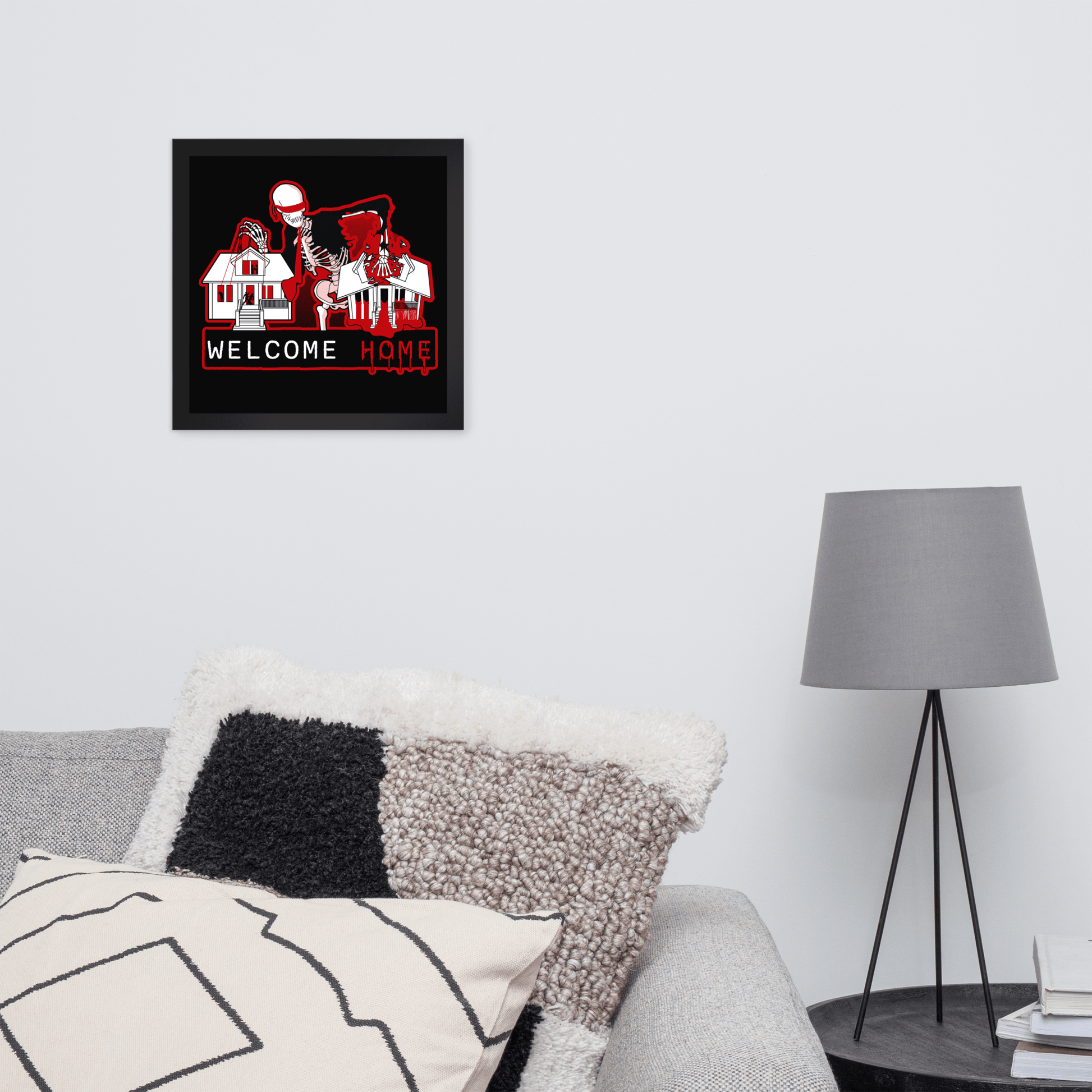 Welcome Home Framed Poster - NeoRebellion