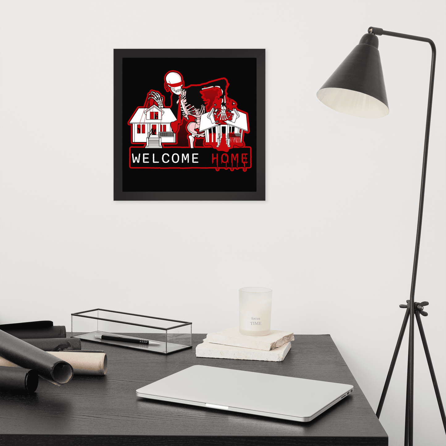 Welcome Home Framed Poster - NeoRebellion