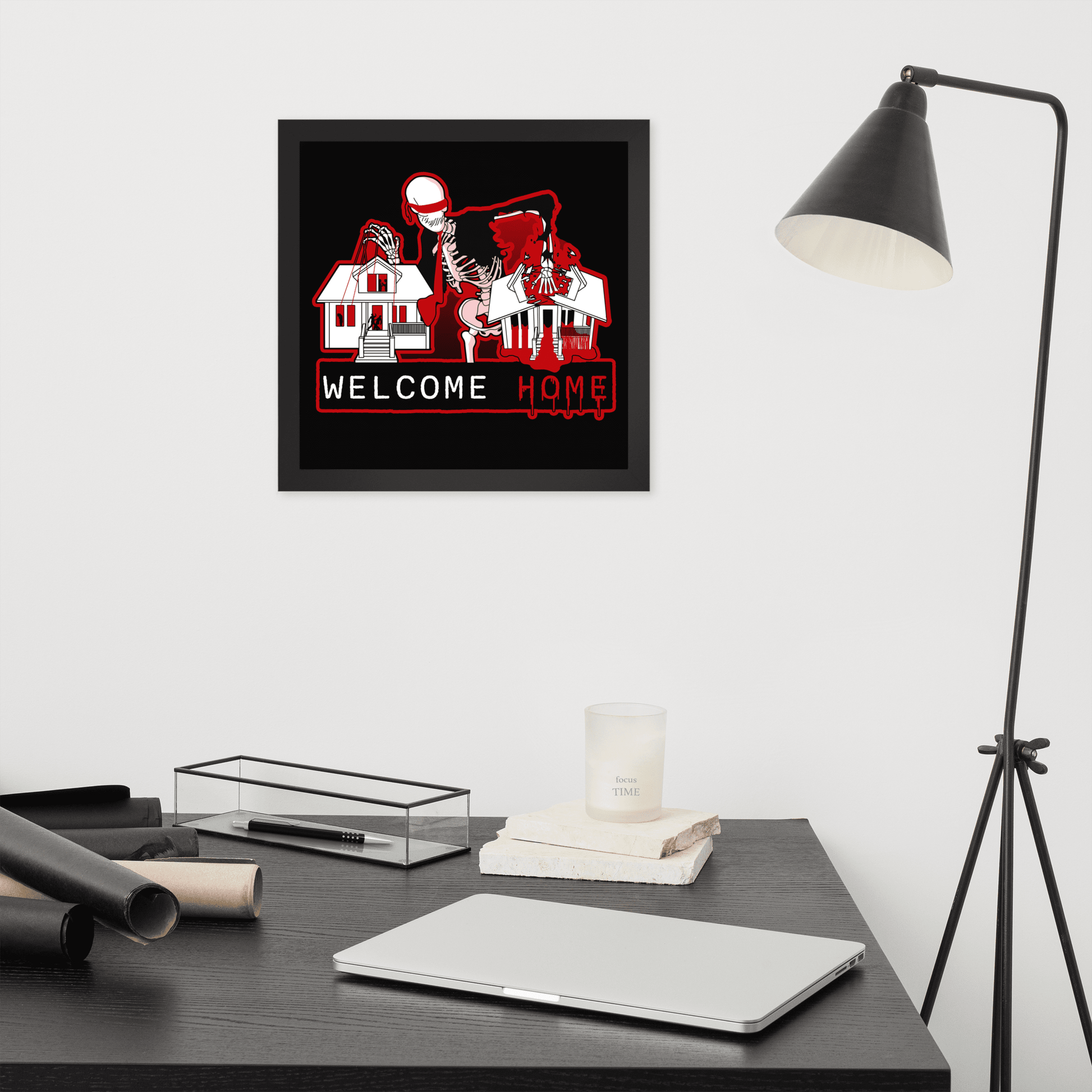 Welcome Home Framed Poster - NeoRebellion