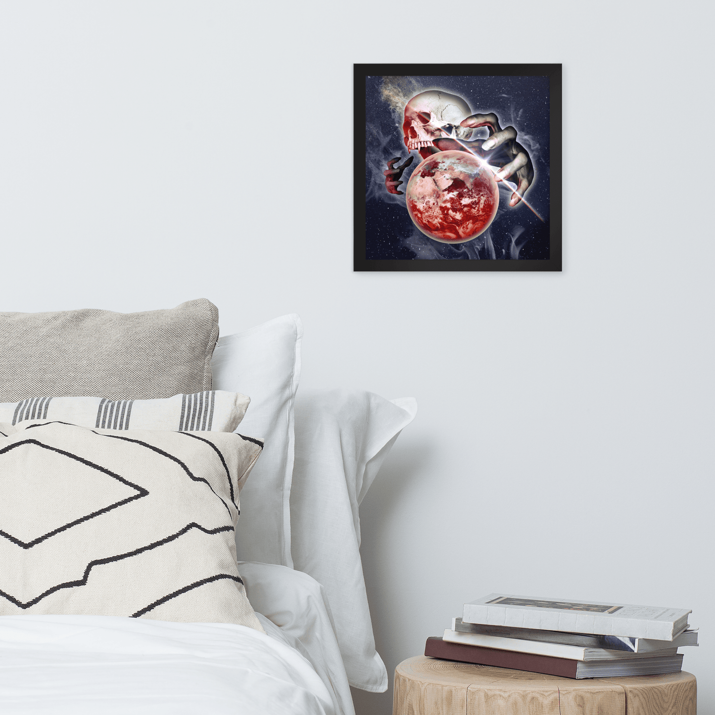 Planetary Contagion Framed Poster - NeoRebellion