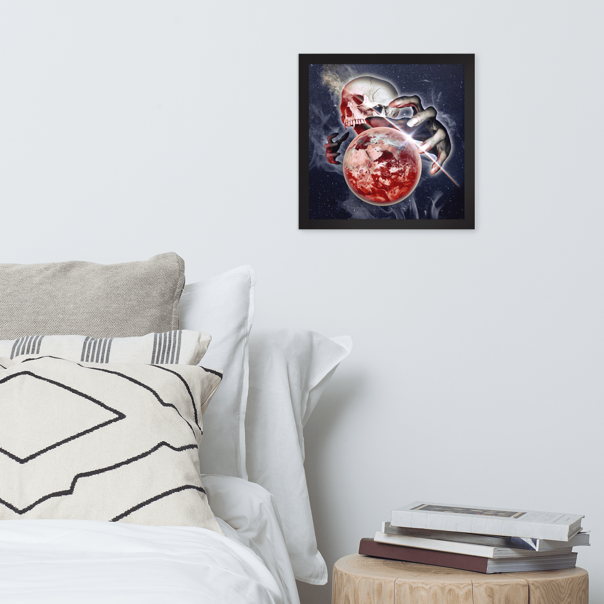 Planetary Contagion Framed Poster - NeoRebellion