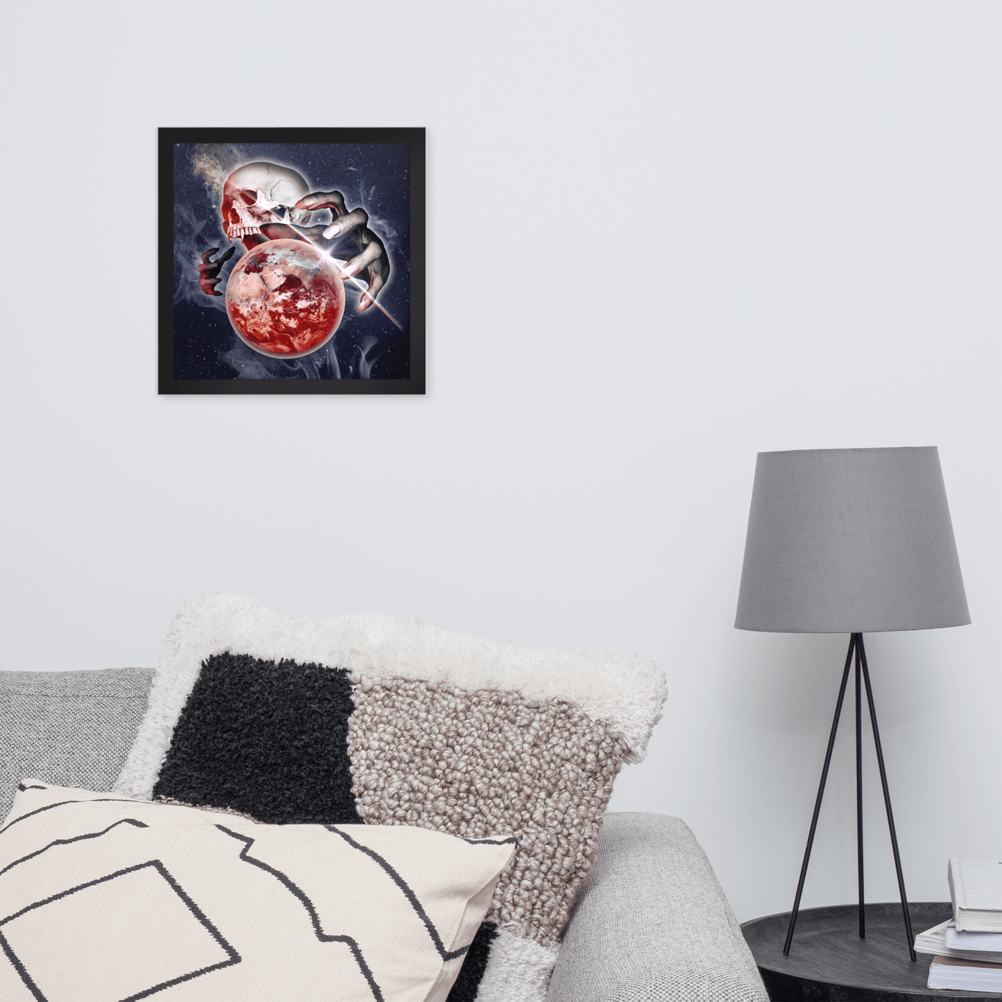Planetary Contagion Framed Poster - NeoRebellion