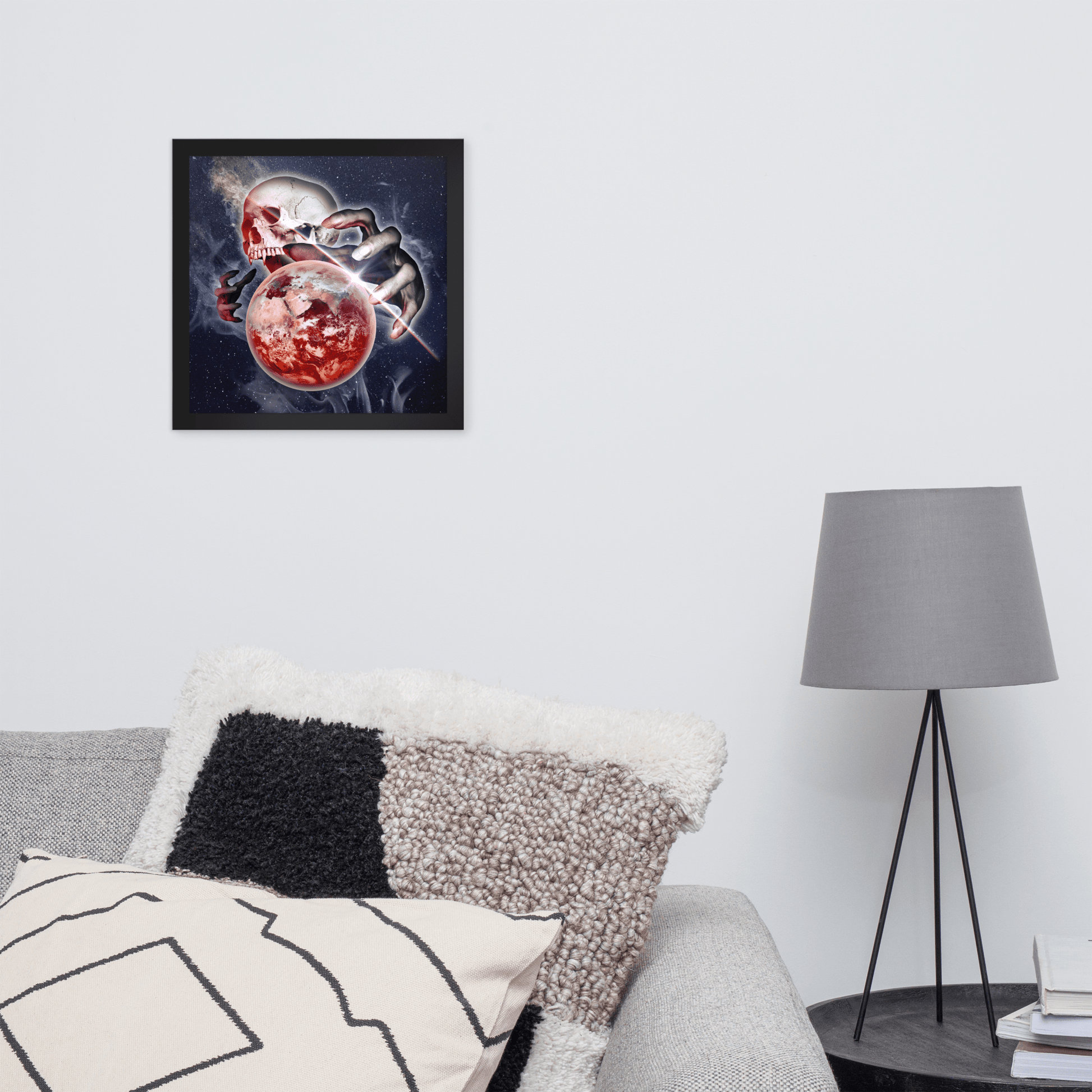 Planetary Contagion Framed Poster - NeoRebellion