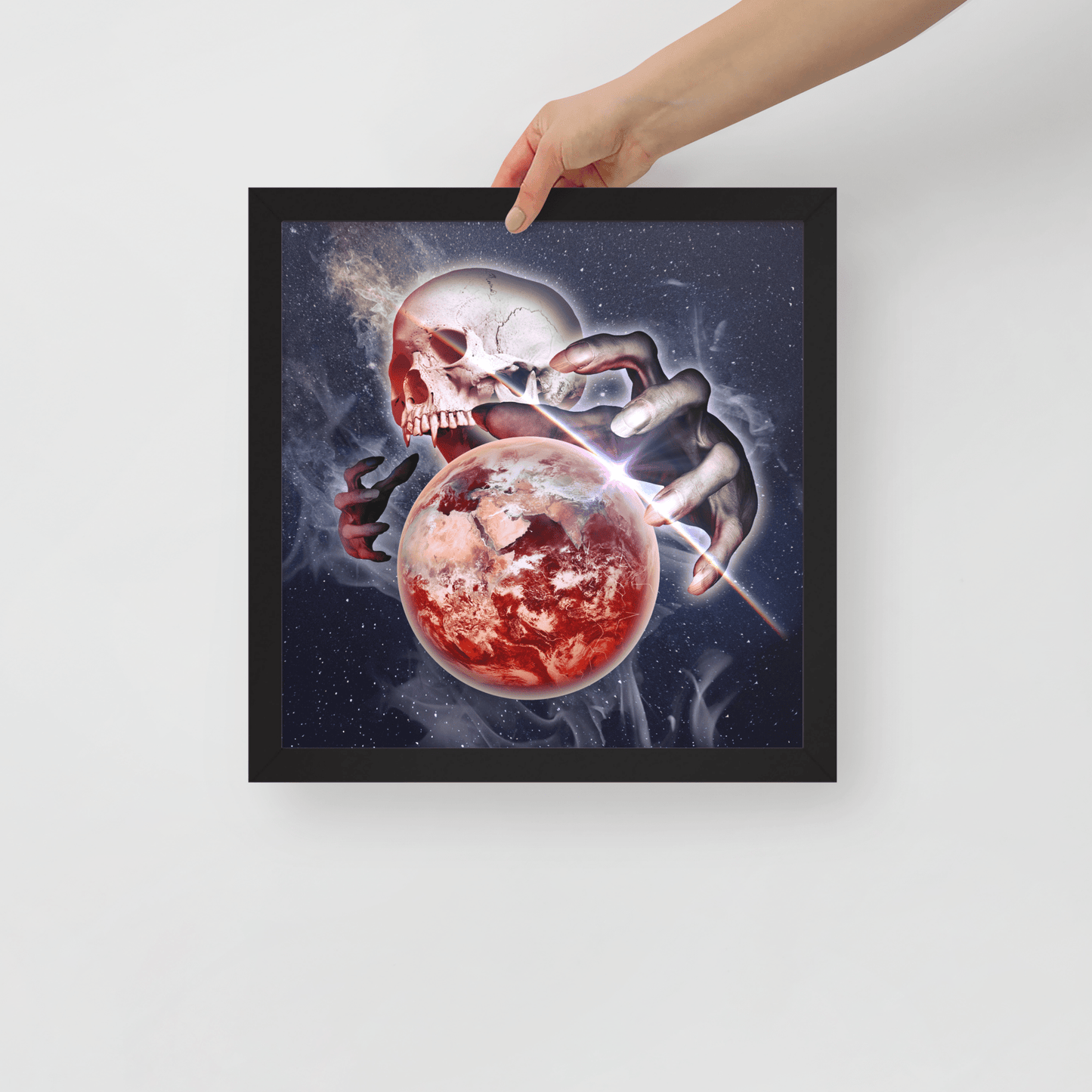 Planetary Contagion Framed Poster - NeoRebellion
