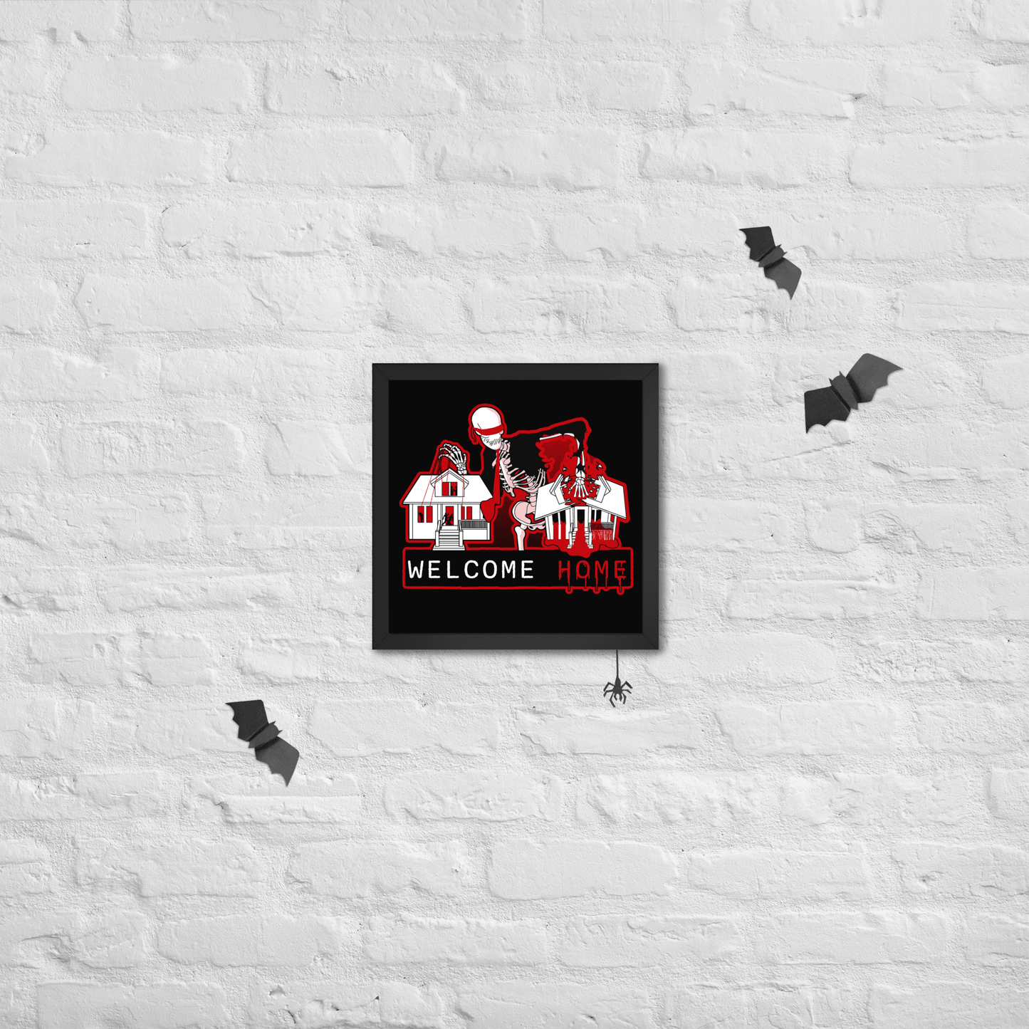 Welcome Home Framed Poster - NeoRebellion