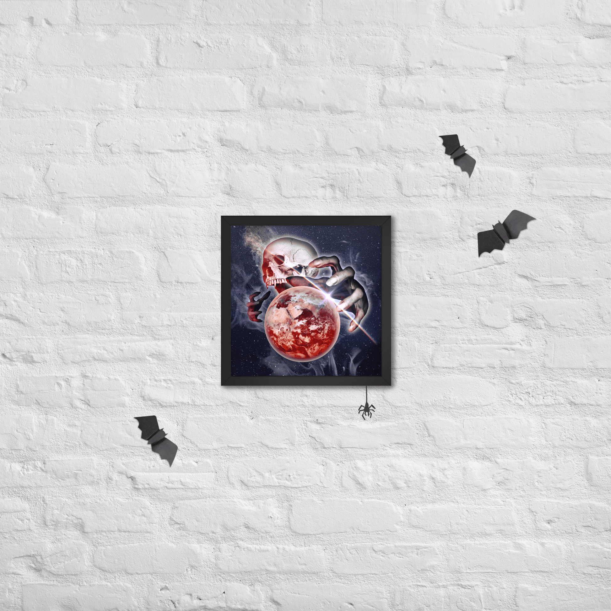 Planetary Contagion Framed Poster - NeoRebellion