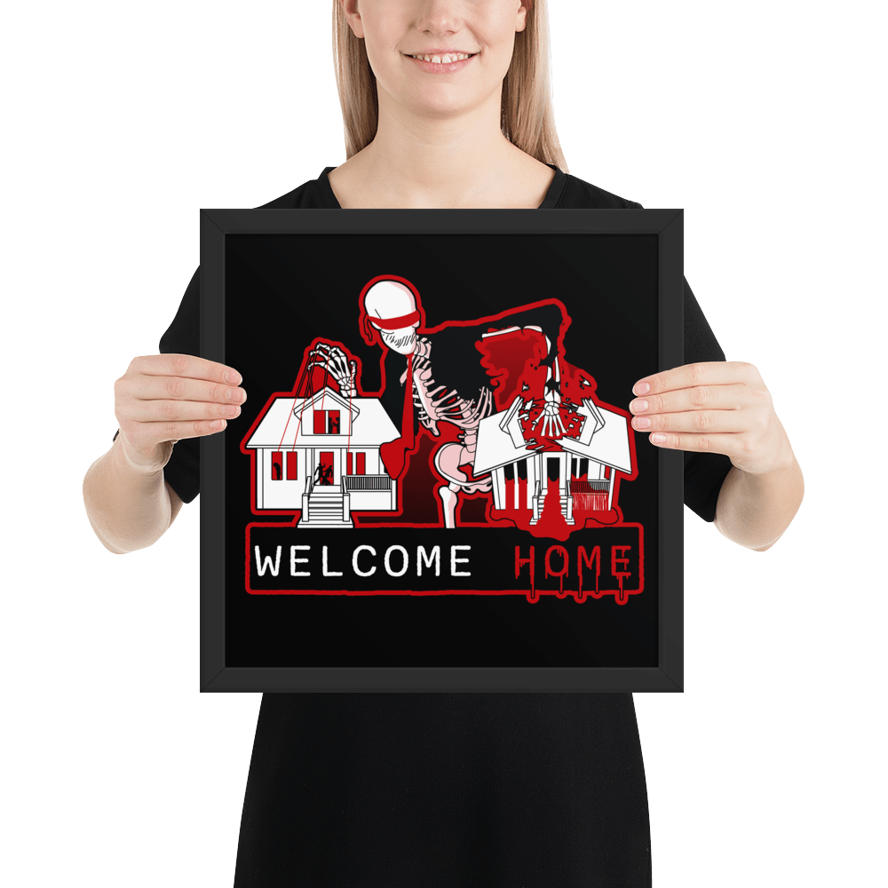 Welcome Home Framed Poster - NeoRebellion