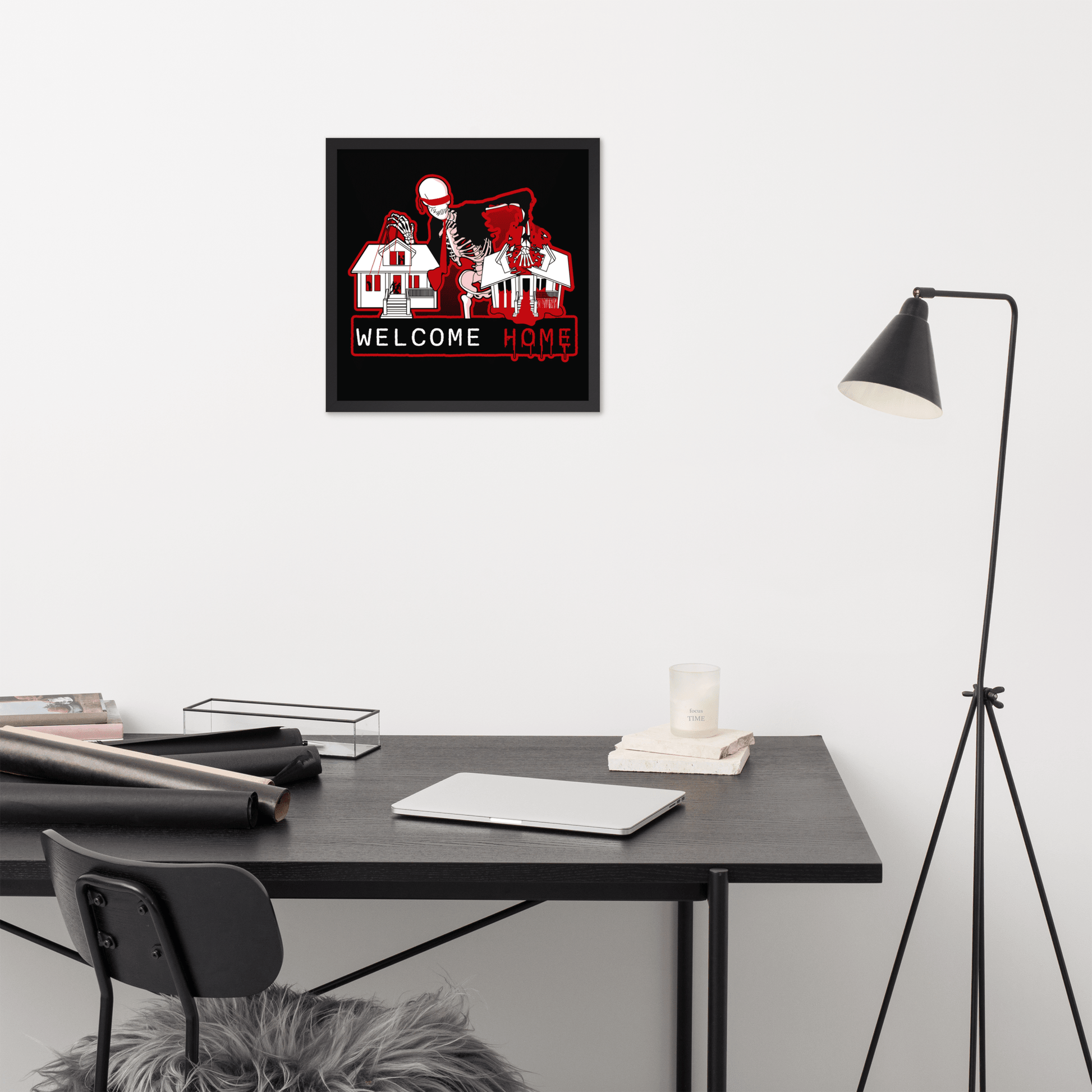 Welcome Home Framed Poster - NeoRebellion
