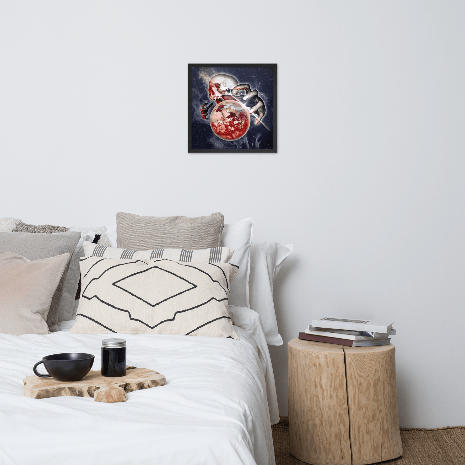Planetary Contagion Framed Poster - NeoRebellion