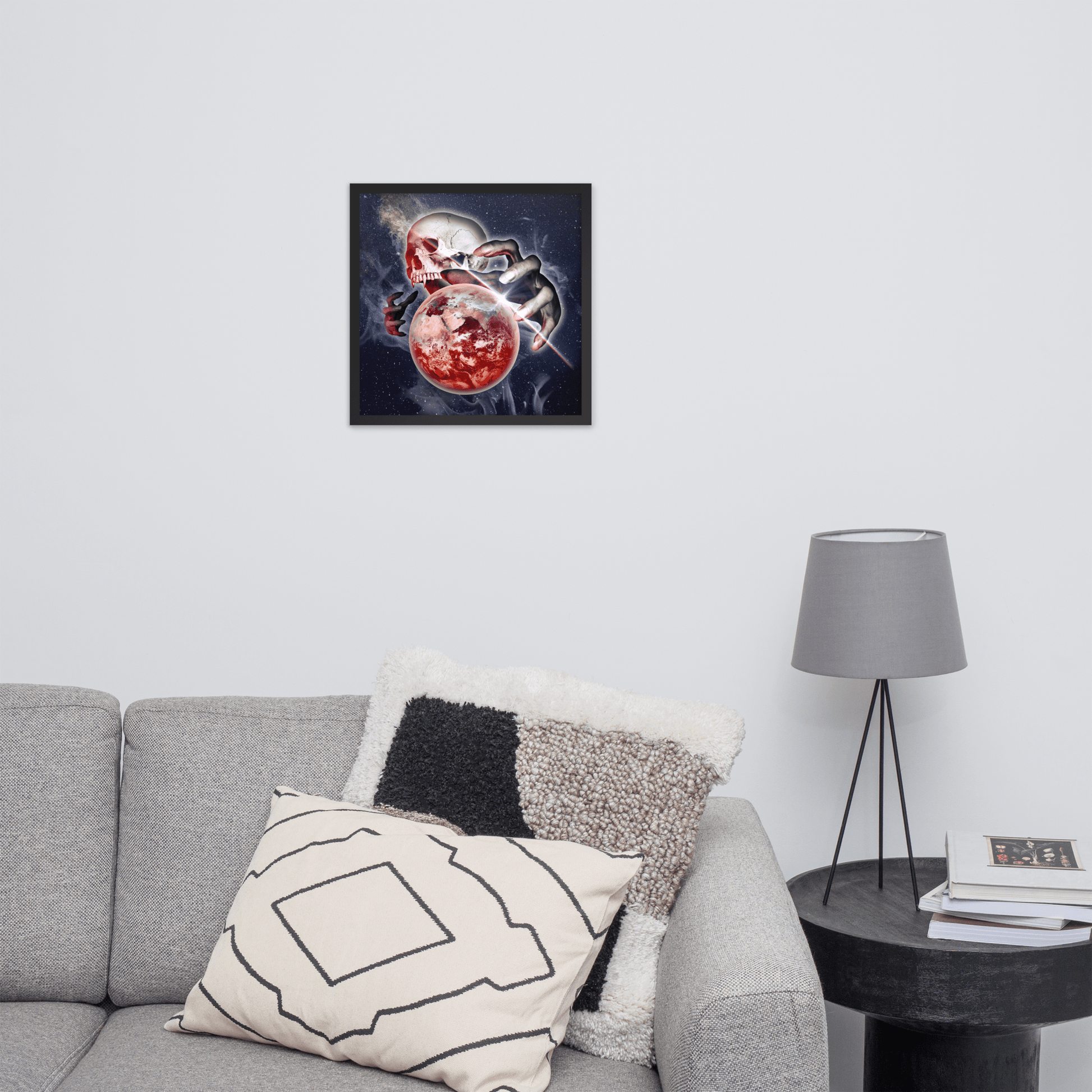 Planetary Contagion Framed Poster - NeoRebellion