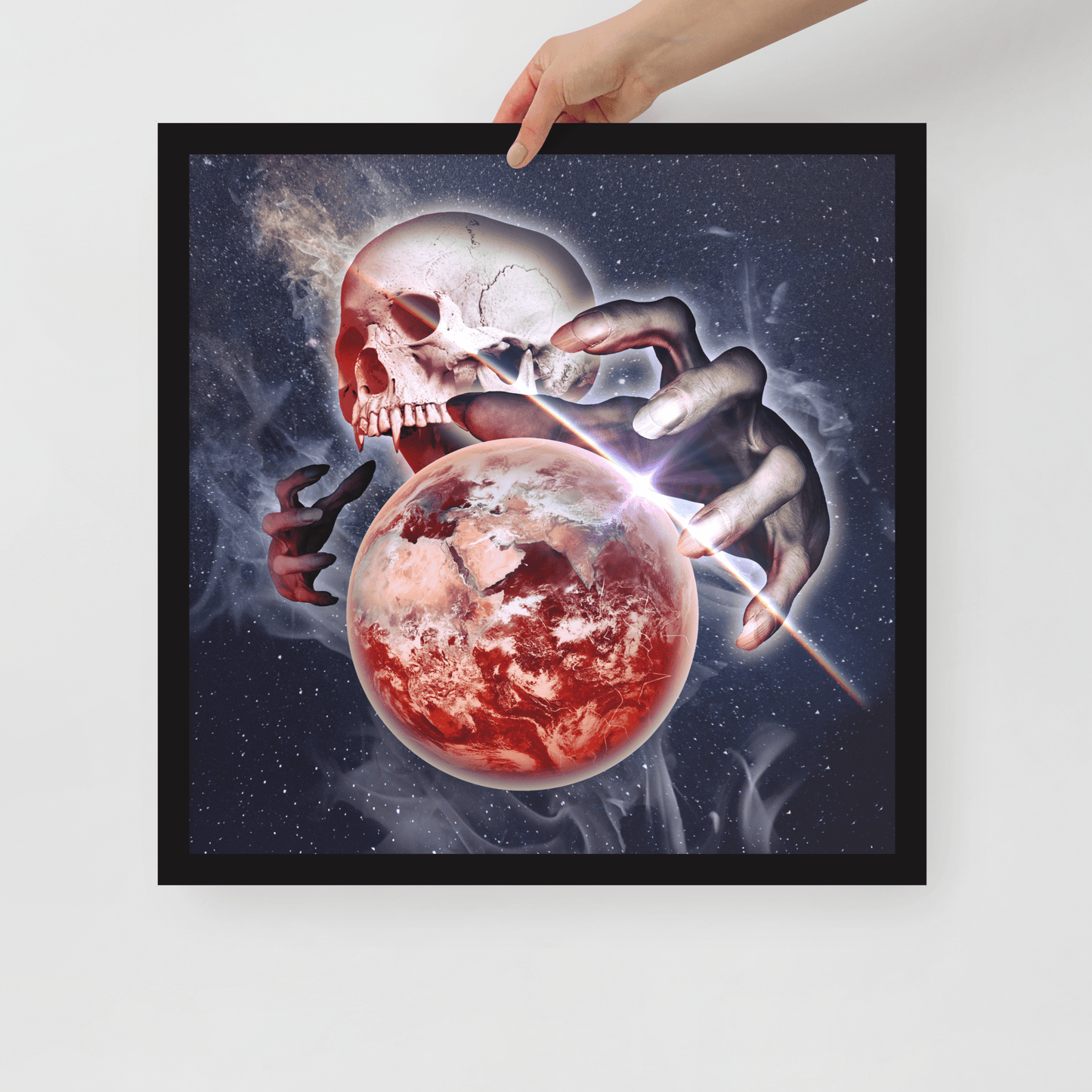 Planetary Contagion Framed Poster - NeoRebellion