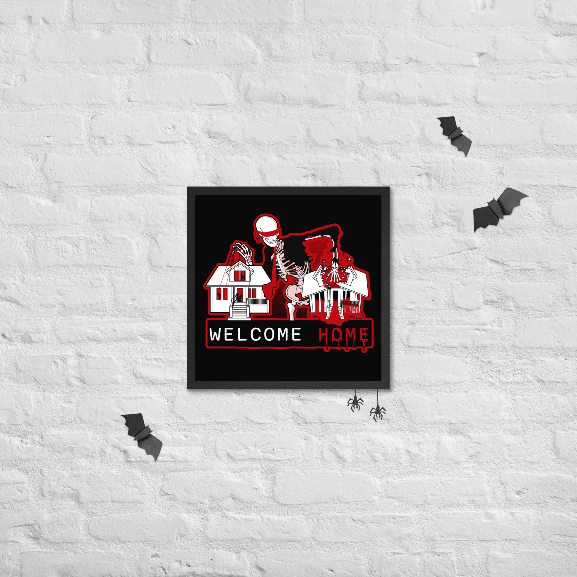 Welcome Home Framed Poster - NeoRebellion