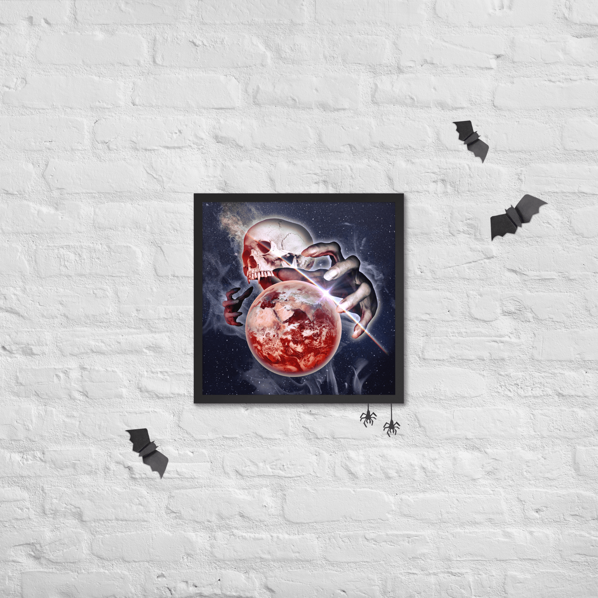 Planetary Contagion Framed Poster - NeoRebellion
