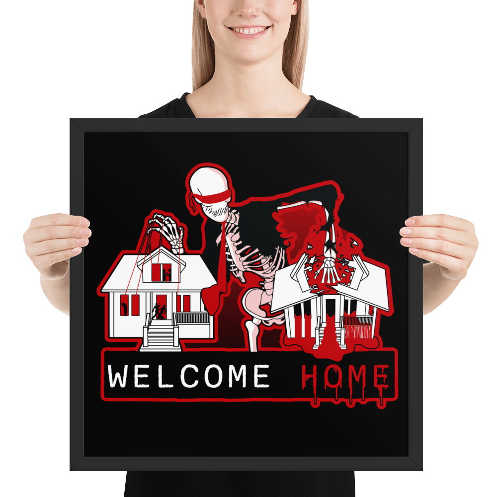 Welcome Home Framed Poster - NeoRebellion