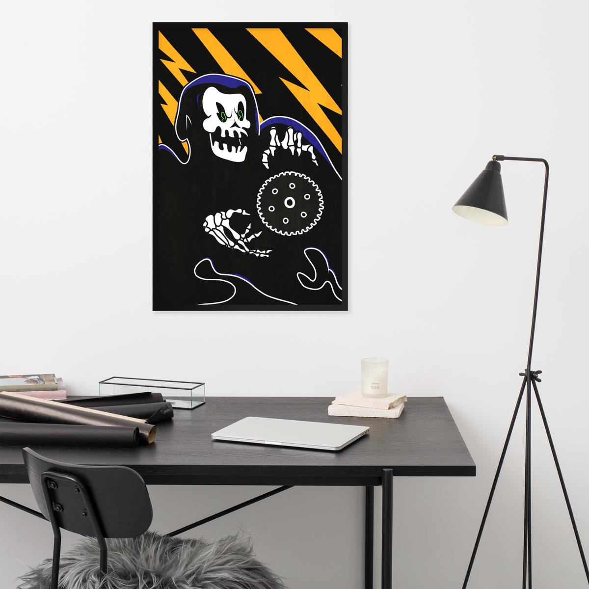 Spirit Of The Machine Framed Poster