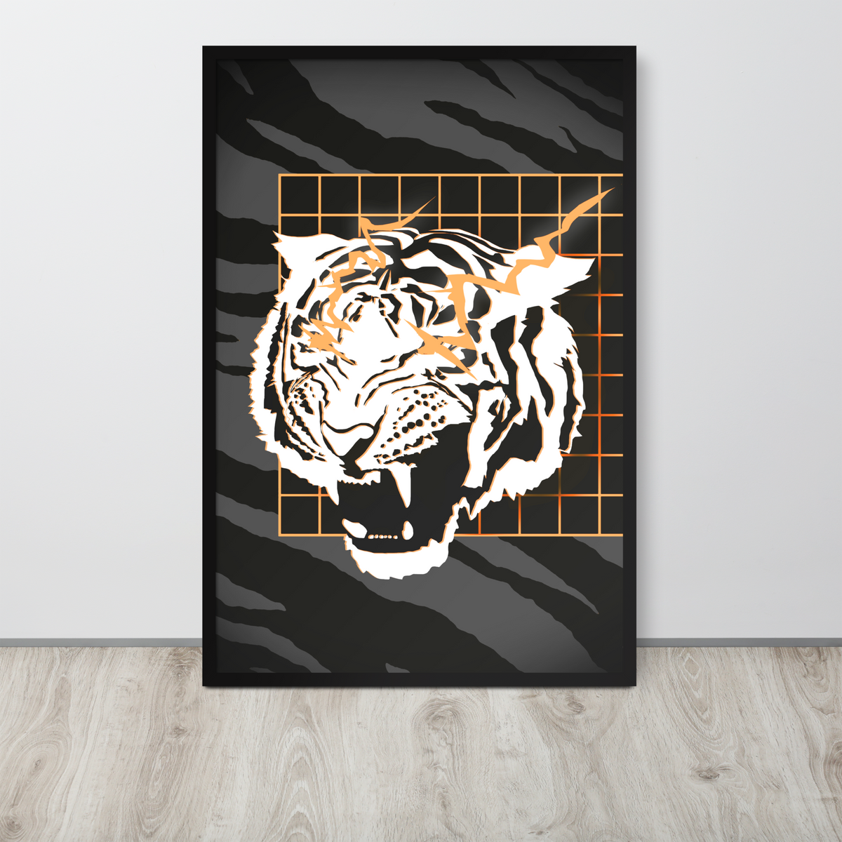 Tigerspace Framed Poster