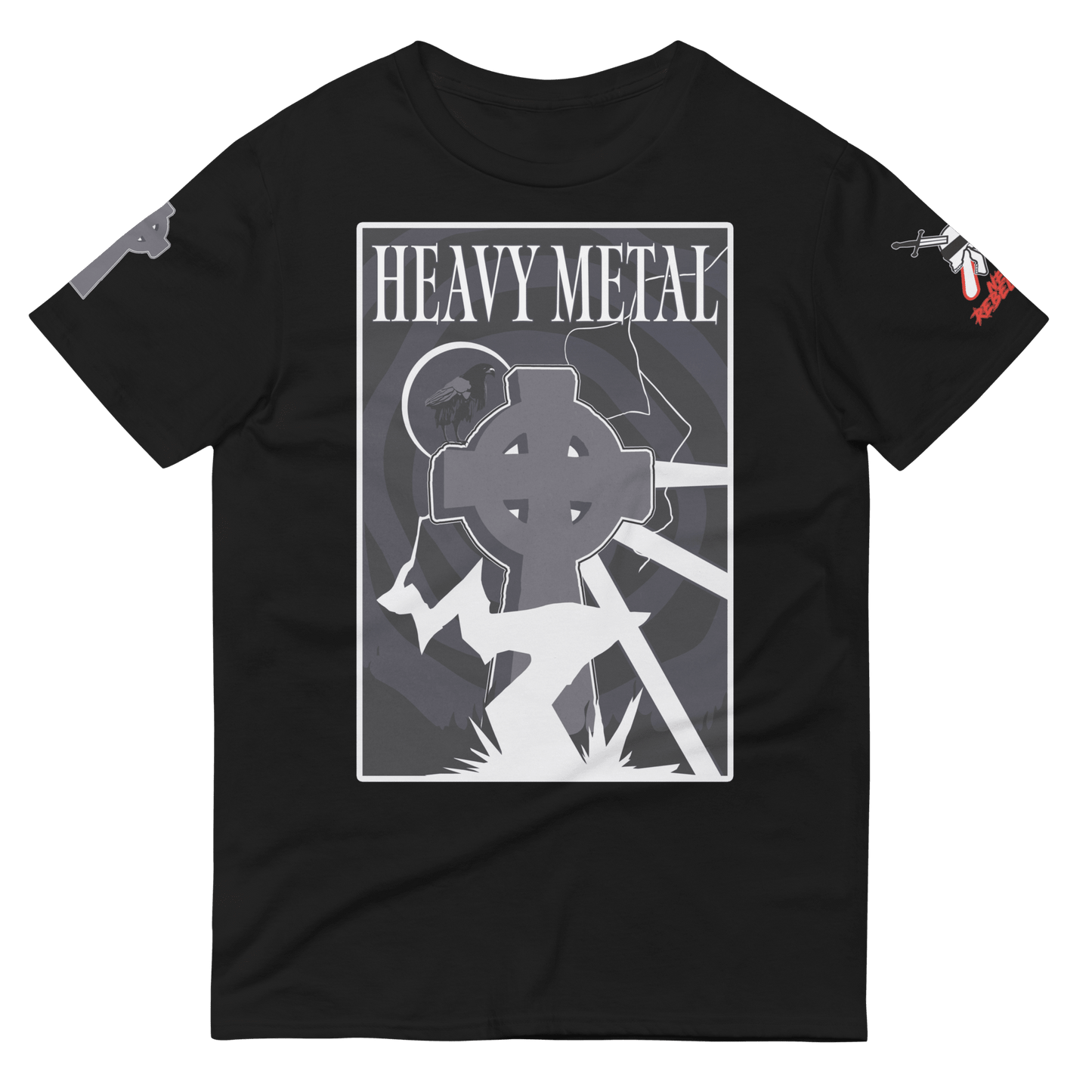 Heavy Metal Indigo Tee - NeoRebellion